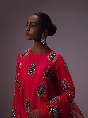 MUSE LUXE | BITTERSWEET RAW SILK SET
