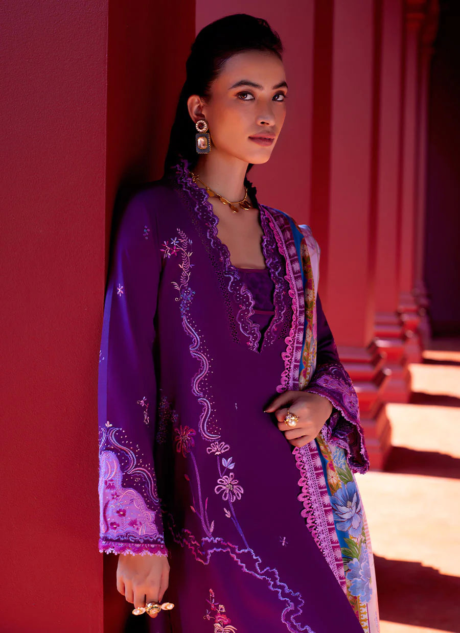 FARAH TALIB AZIZ - SUAY LAWN’24 | YURI PURPLE