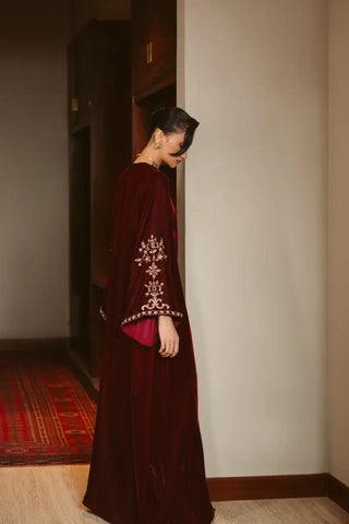 AMMARA KHAN ‘THE OVERTURE’26 | VELVET ROUGE KAFTAN