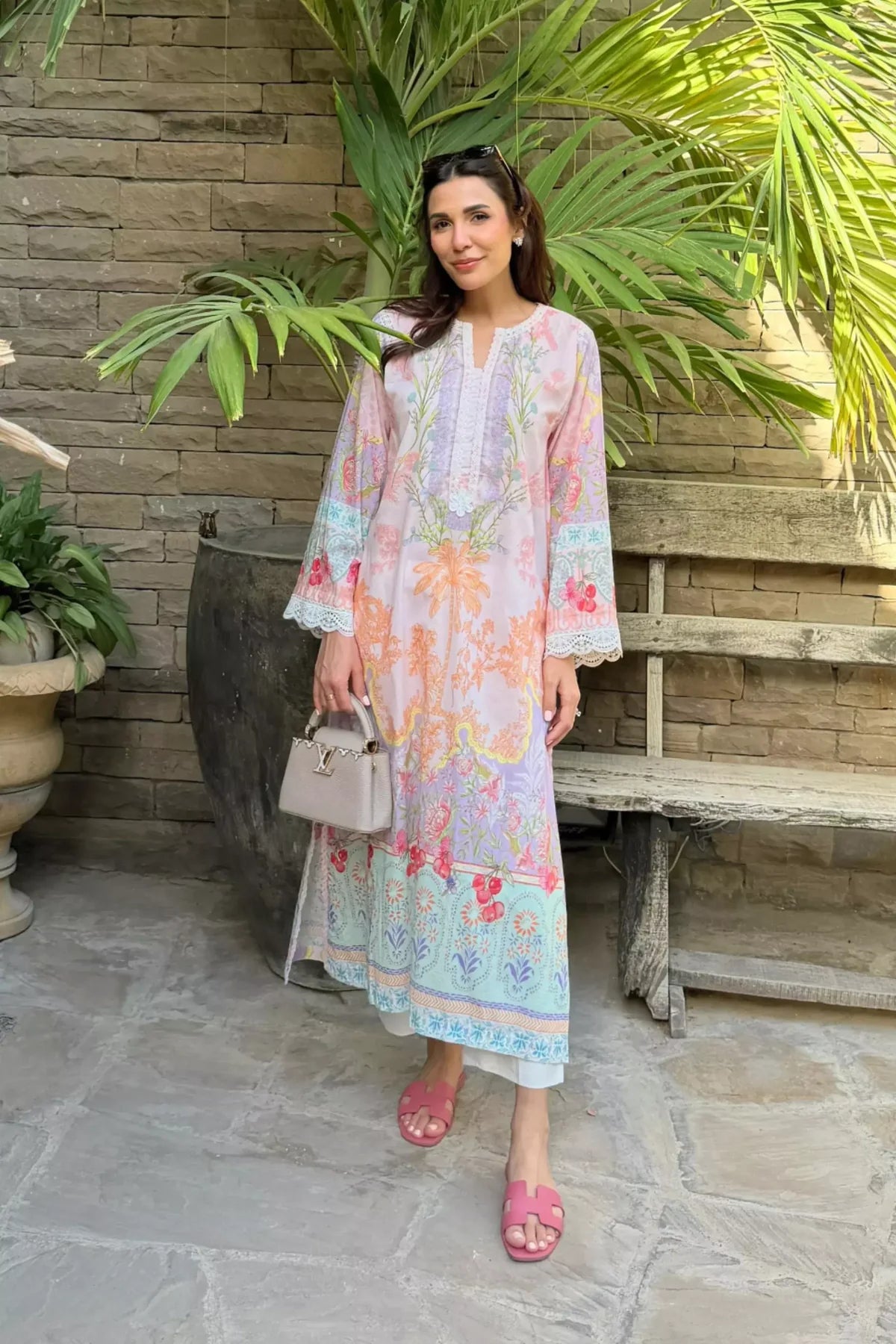 AMMARA KHAN LAWN PRET’26 | PETAL WHISPER