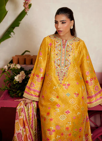 FARAH TALIB AZIZ ‘MAYNA FESTIVE PRET’26 | REBENA SHIRT AND DUPATTA