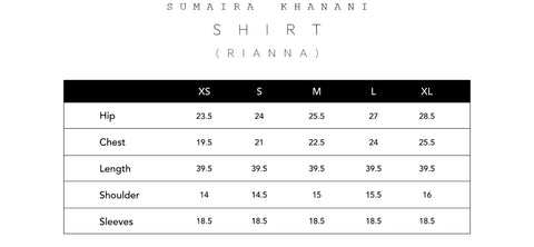 SAE BY SUMAIRA KHANANI ‘SUMMER LUXE’26 | RIANNA
