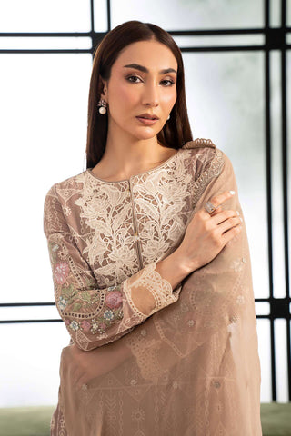 MARIA B ‘DESI SUMMER PIE’26 | EA26-80-Coffee