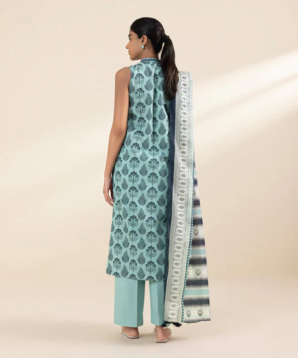 SAPPHIRE UNSTITCHED LAWN’24 | 0U2DDY24V412