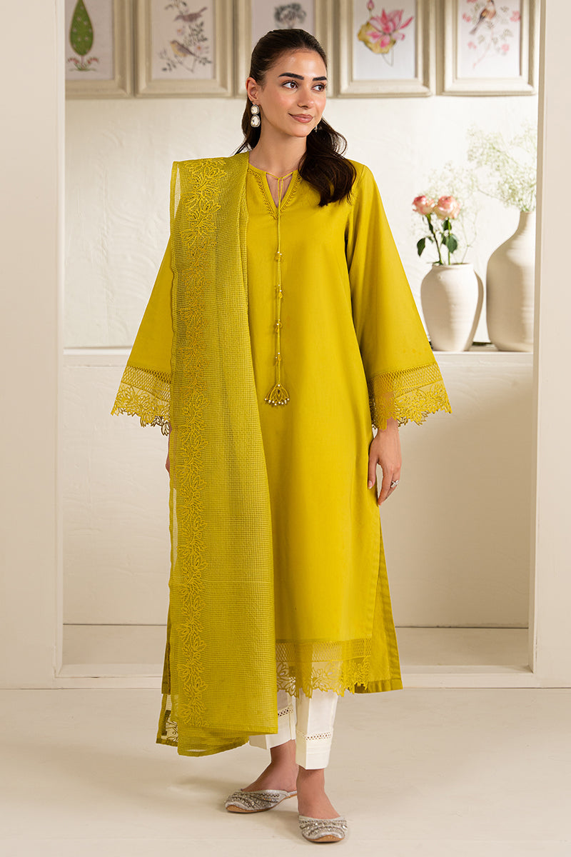 CROSS STITCH CASUAL PRET’24 | SERENE GARDEN-2PC (SHIRT & DUPATTA)