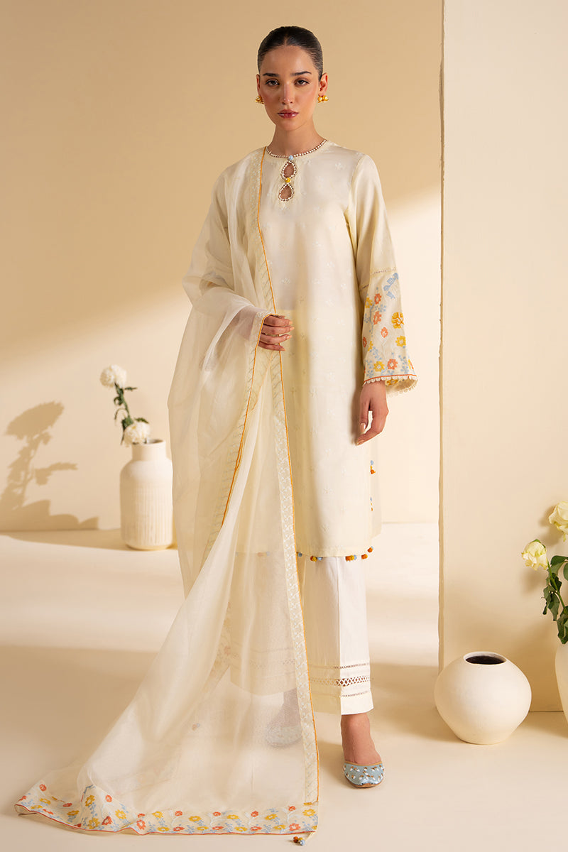CROSS STITCH CASUAL PRET’24 | SEED PEARL-2 PIECE (SHIRT & DUPATTA)