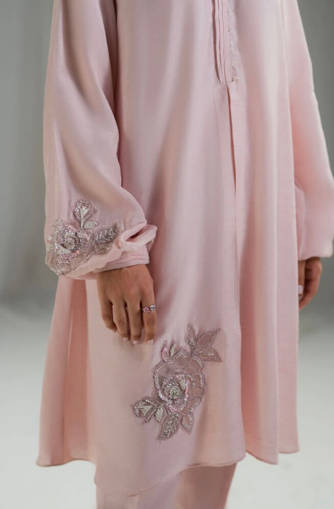 AMMARA KHAN SETA’24 | PLAYFUL ROSE CORD SET