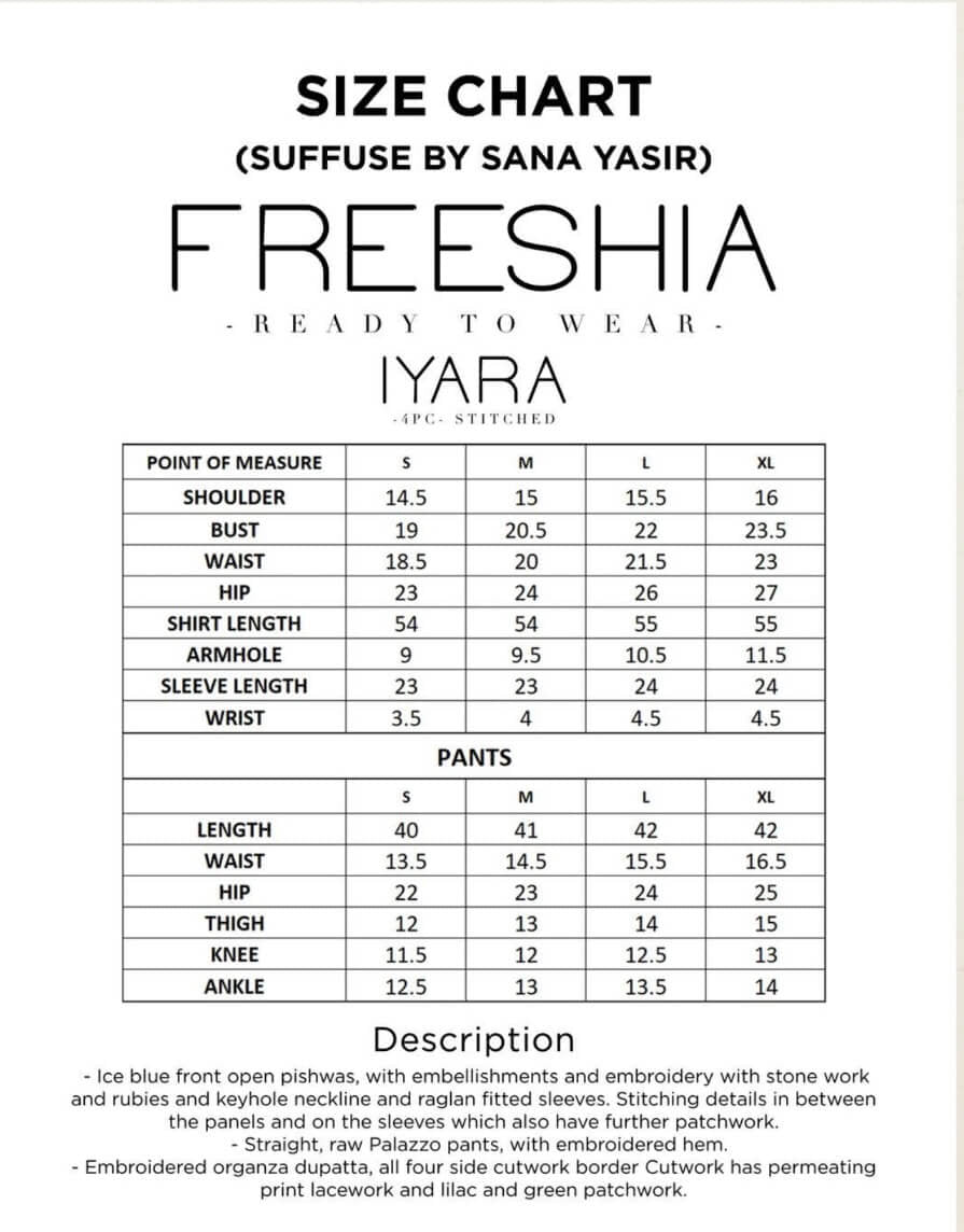 SUFFUSE FREESHIA RTW’24 | IYARA