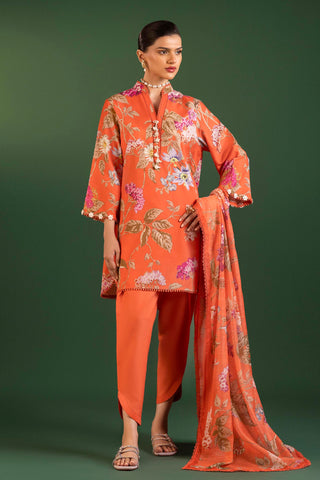 SANA SAFINAZ UNSTITCHED MAHAY LAWN’26 | H261-002A-3DG