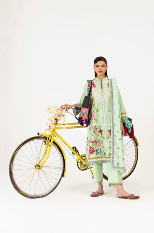 SANA SAFINAZ UNSTITCHED MAHAY LAWN’26 | H261-003A-3CS