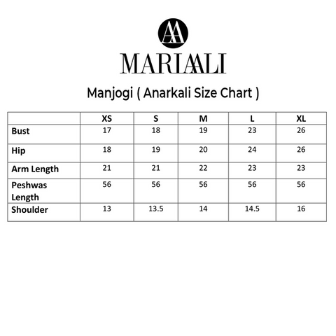 MARIA HASSAN ALI ‘MANJOGI’24 | ANARKALI