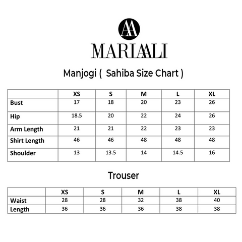 MARIA HASSAN ALI ‘MANJOGI’24 | SAHIBA