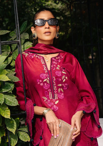 ZAINAB ZULFIQAR FESTIVE EDIT’25 | TANAZ MAGENTA