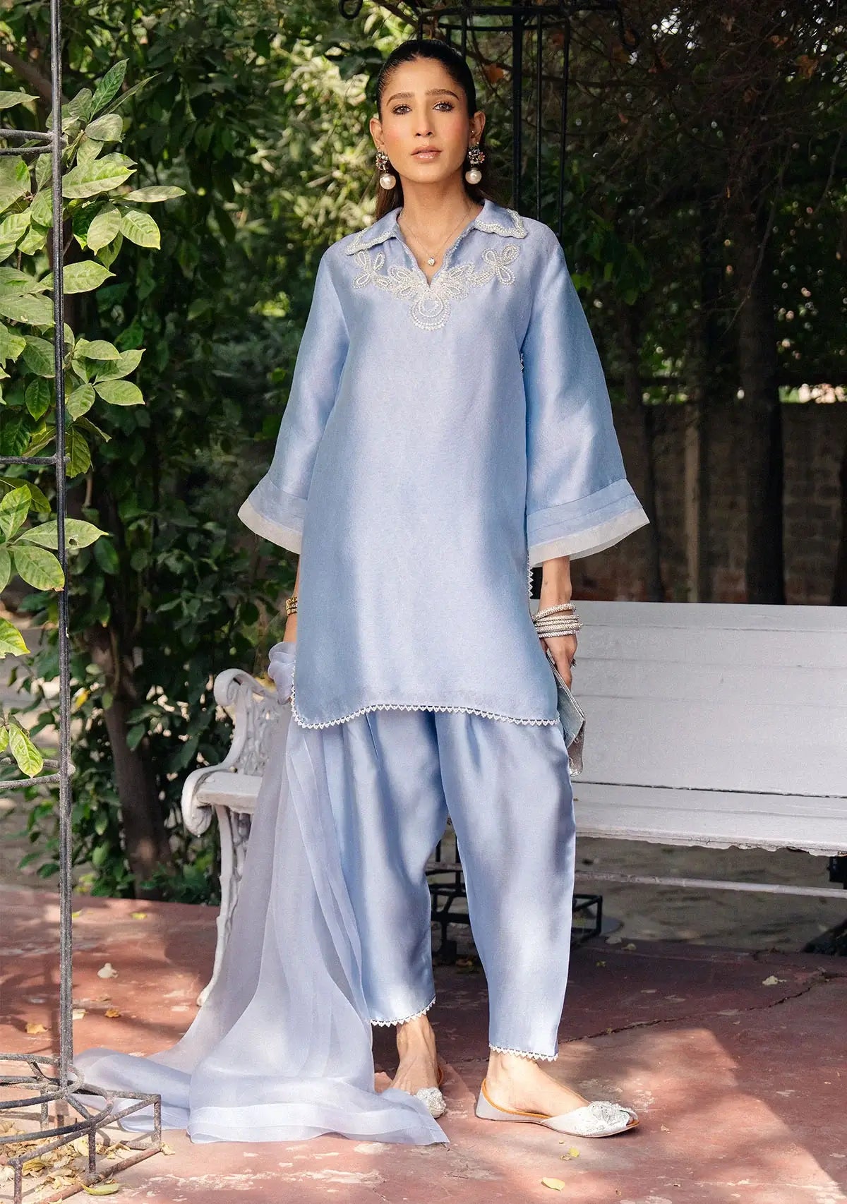 ZAINAB ZULFIQAR FESTIVE EDIT’25 | EMANI PERIWINKLE