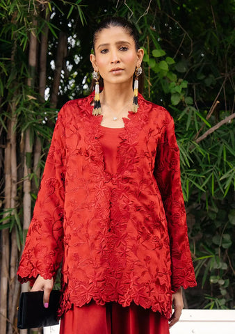 ZAINAB ZULFIQAR FESTIVE EDIT’25 | ARINA RED