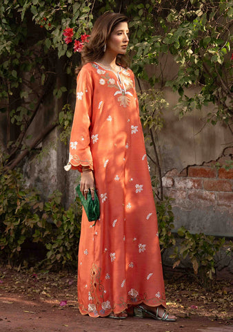 ZAINAB ZULFIQAR FESTIVE EDIT’25 | MERSANA RUST