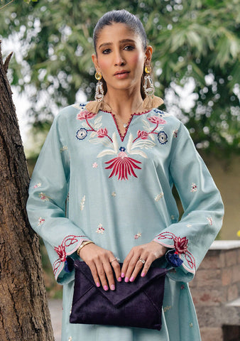 ZAINAB ZULFIQAR FESTIVE EDIT’25 | MERSANA SKY BLUE