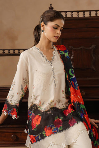 SANA SAFINAZ UNSTITCHED MUZLIN LAWN’26 | M261-020A-CI