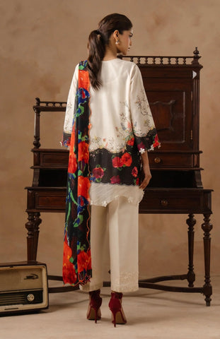 SANA SAFINAZ UNSTITCHED MUZLIN LAWN’26 | M261-020A-CI