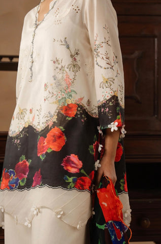 SANA SAFINAZ UNSTITCHED MUZLIN LAWN’26 | M261-020A-CI