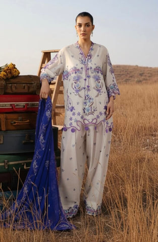 SANA SAFINAZ UNSTITCHED MUZLIN LAWN’26 | M261-018A-CI