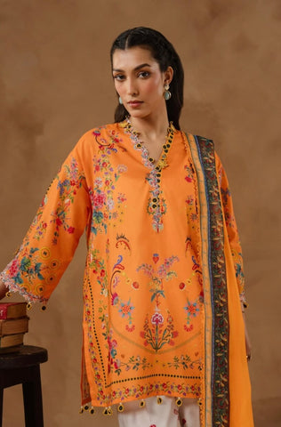 SANA SAFINAZ UNSTITCHED MUZLIN LAWN’26 | M261-019B-CI