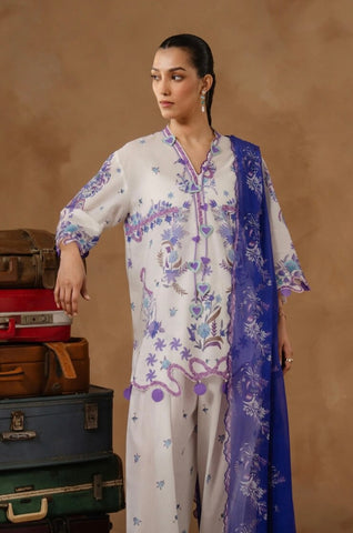 SANA SAFINAZ UNSTITCHED MUZLIN LAWN’26 | M261-018A-CI