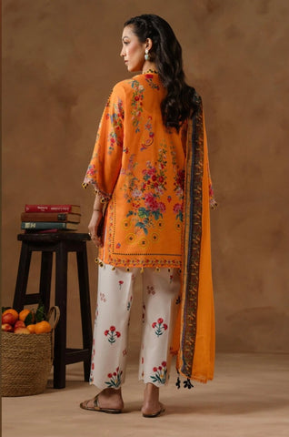 SANA SAFINAZ UNSTITCHED MUZLIN LAWN’26 | M261-019B-CI