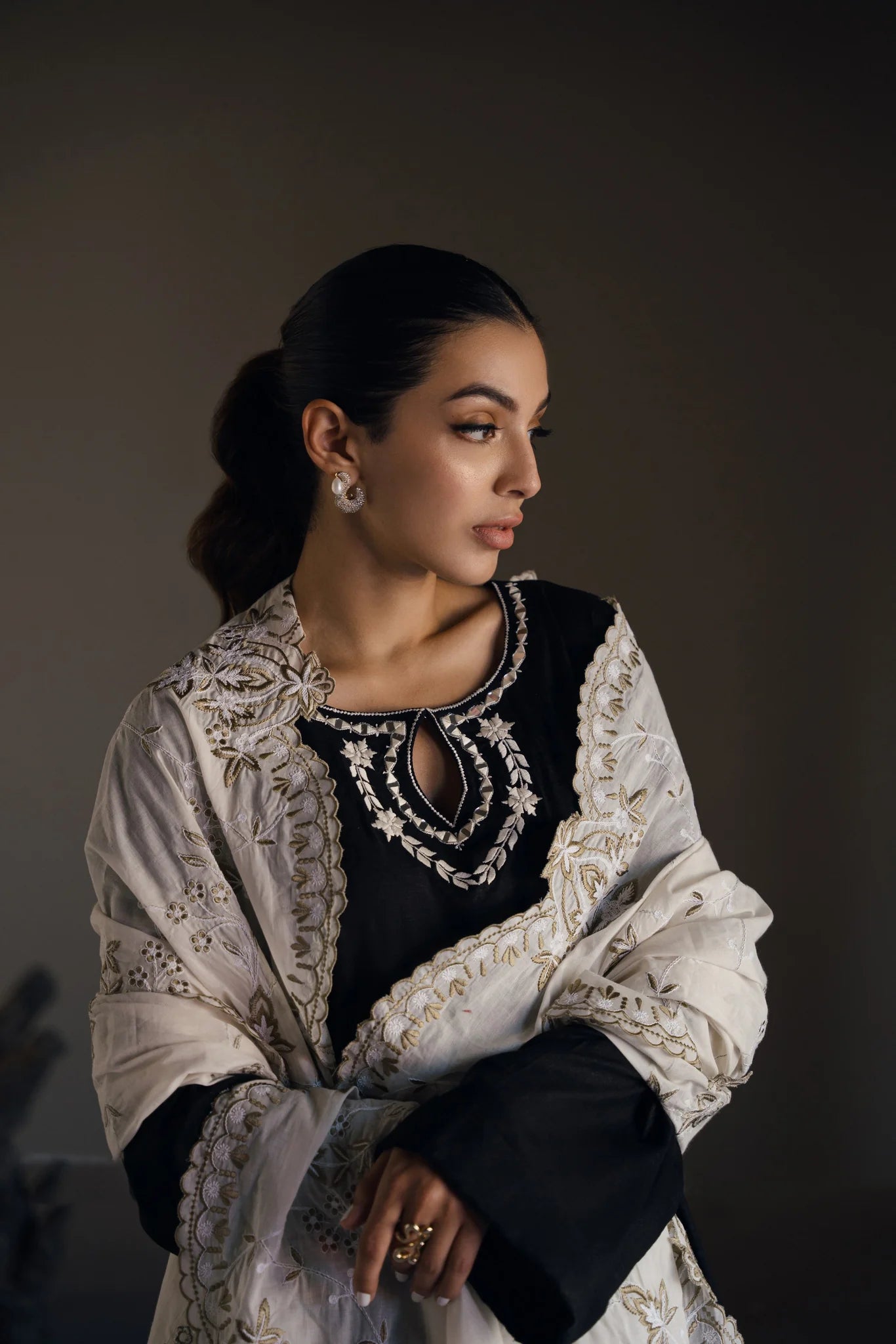 HINA MOHAMED READY TO WEAR PRET’24 | IZA BLACK