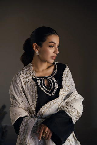 HINA MOHAMED READY TO WEAR PRET’24 | IZA BLACK