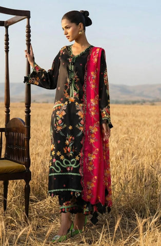 SANA SAFINAZ UNSTITCHED MUZLIN LAWN’26 | M261-019B-CI