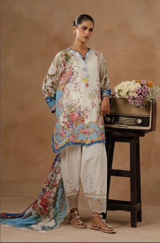 SANA SAFINAZ UNSTITCHED MUZLIN LAWN’26 | M261-017A-AU