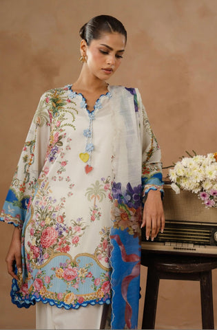 SANA SAFINAZ UNSTITCHED MUZLIN LAWN’26 | M261-017A-AU