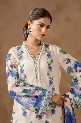 SANA SAFINAZ UNSTITCHED MUZLIN LAWN’26 | M261-016A-CU