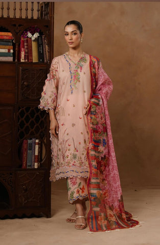 SANA SAFINAZ UNSTITCHED MUZLIN LAWN’26 |  M261-015B-CU