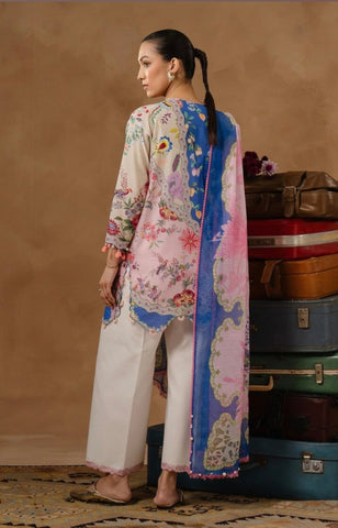 SANA SAFINAZ UNSTITCHED MUZLIN LAWN’26 | M261-013B-CU