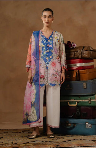 SANA SAFINAZ UNSTITCHED MUZLIN LAWN’26 | M261-013B-CU