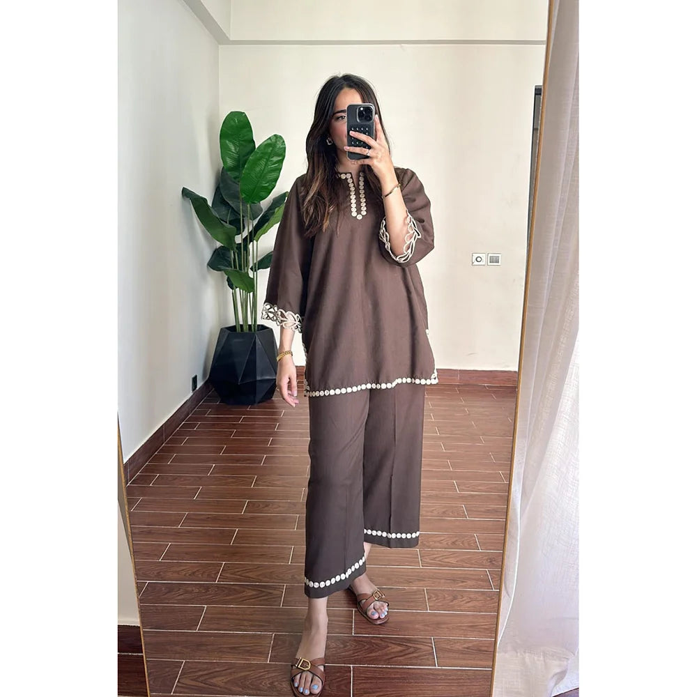 NIMRAH HAFSA CASUAL PRET’24 | SOHO SET