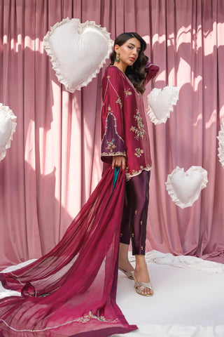 FLAIRS STUDIO ‘THE EID DUO’26 | BURGUNDY