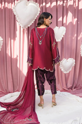 FLAIRS STUDIO ‘THE EID DUO’26 | BURGUNDY
