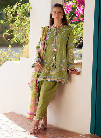 FARAH TALIB AZIZ LUXURY LAWN UNSTITCHED’26 | CARMEN KIWI