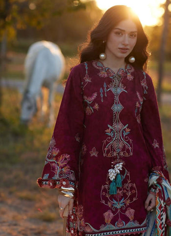 FARAH TALIB AZIZ LUXURY LAWN UNSTITCHED’26 | SOFIA SCARLETT