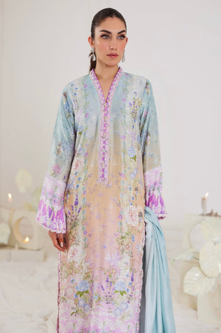 FARAH TALIB AZIZ LUXE SILK PRET’24 | TERESA OMBRÉ SHIRT & DUPATTA