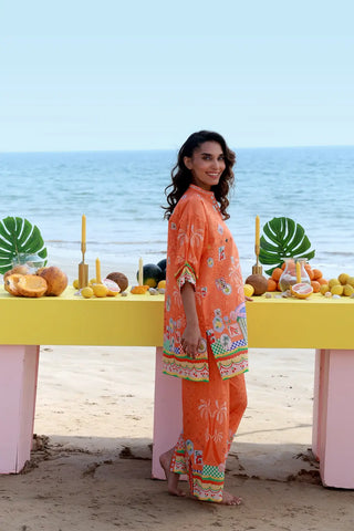 STUDIO MEHR LAWN PRET’26 | CORAL CLOUD