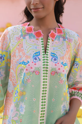 STUDIO MEHR LAWN PRET’26 | PISTACHIO PARADISE