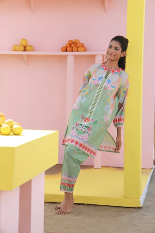 STUDIO MEHR LAWN PRET’26 | PISTACHIO PARADISE