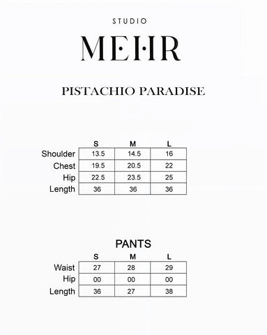 STUDIO MEHR LAWN PRET’26 | PISTACHIO PARADISE