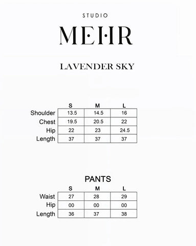 STUDIO MEHR LAWN PRET’26 | LAVENDER SKY