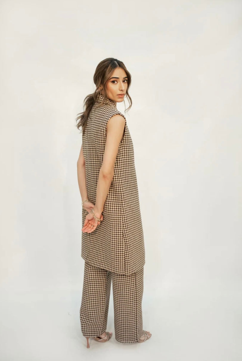 HASSAL AUTUMN WINTER RTW’24 | SOFIA TWEED HOUNDSTOOTH SET