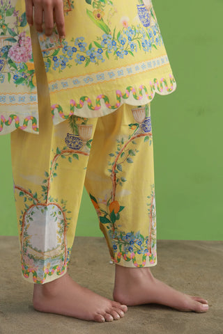 STUDIO MEHR LAWN PRET’26 | HEARTY YELLOW